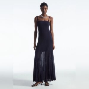 cos silk maxi dress COS ATELIER + The Silk Scarf Dress